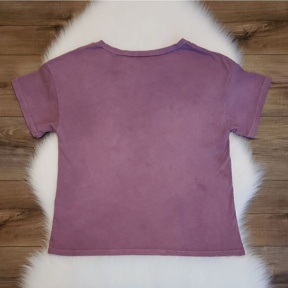 NWOT Midnight Rider Howdy Stranger Oversized Western Graphic Tee XS - Picture 6 of 8